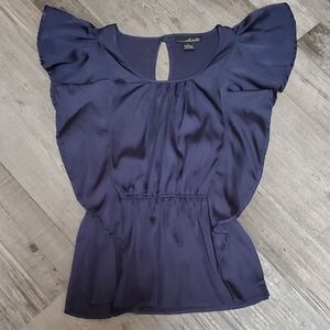 Will Smith Navy Blouse
